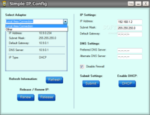 Simple IP Config Download