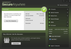 Webroot SecureAnywhere Free Download