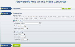 Apowersoft Free Online Video Converter