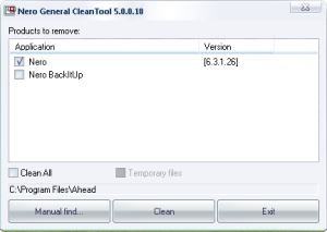 Download Nero General CleanTool For Windows